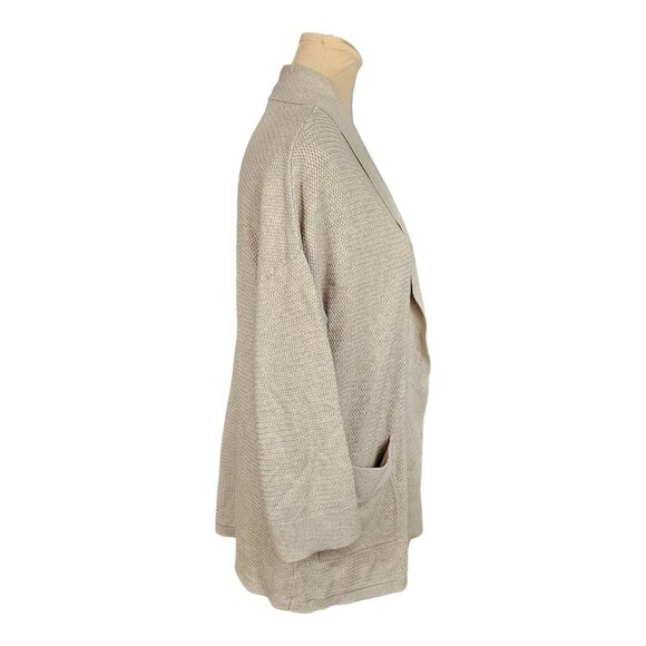 Wilfred Aritzia Off-White Cream Open Front Cardigan Sz M - Picture 4 of 8